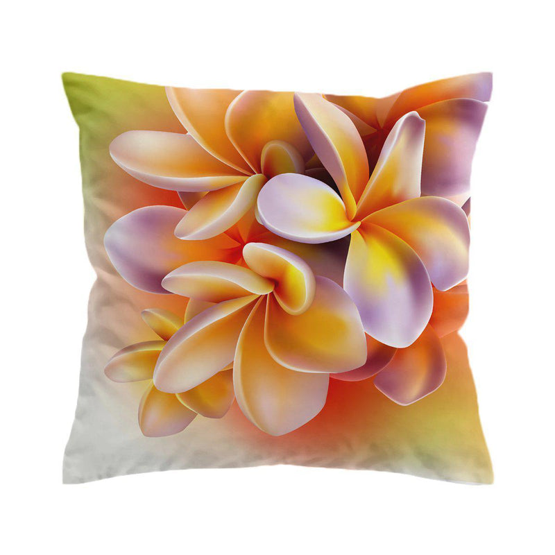 Frangipani Pillow Cover