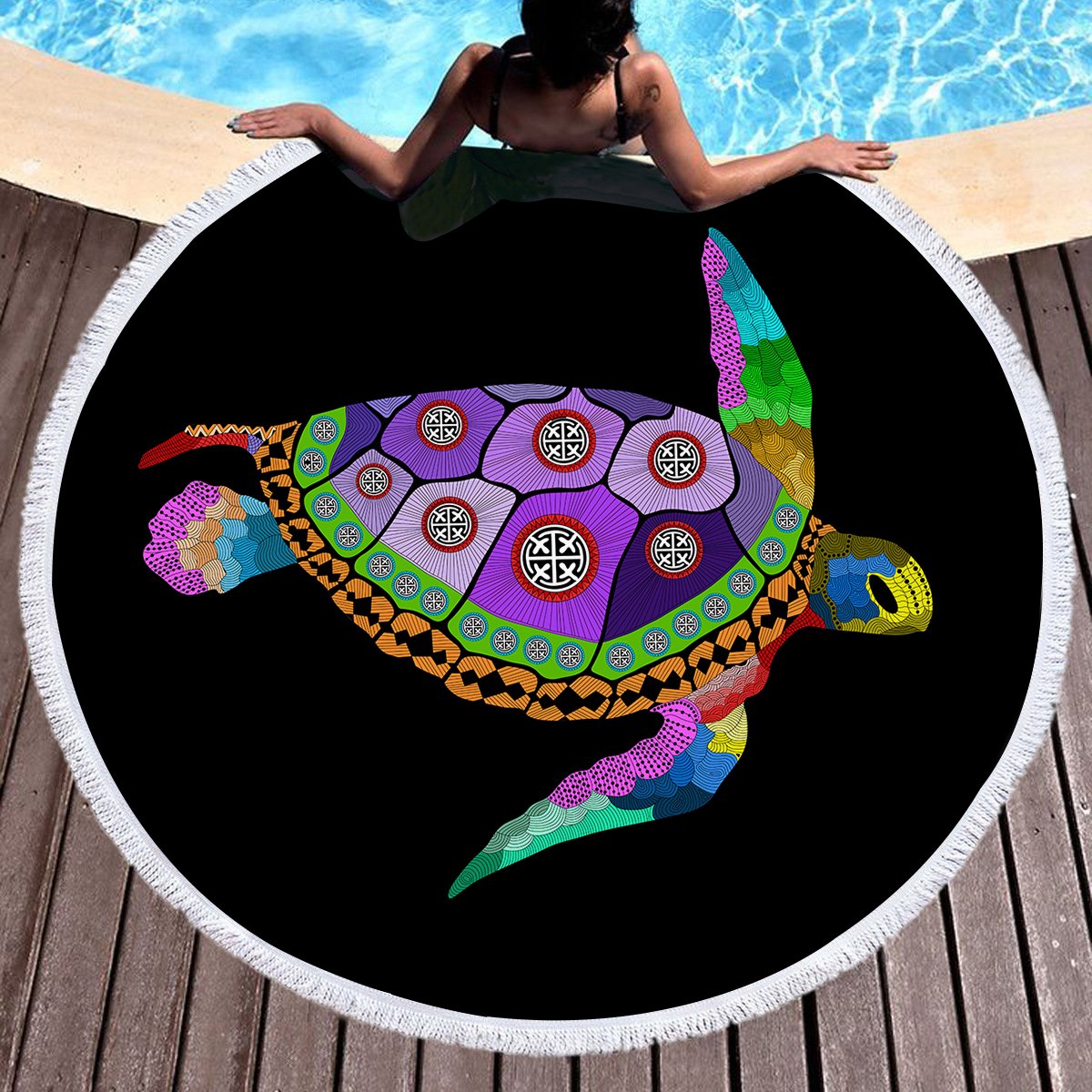 Free Spirit Turtle Towel + Backpack