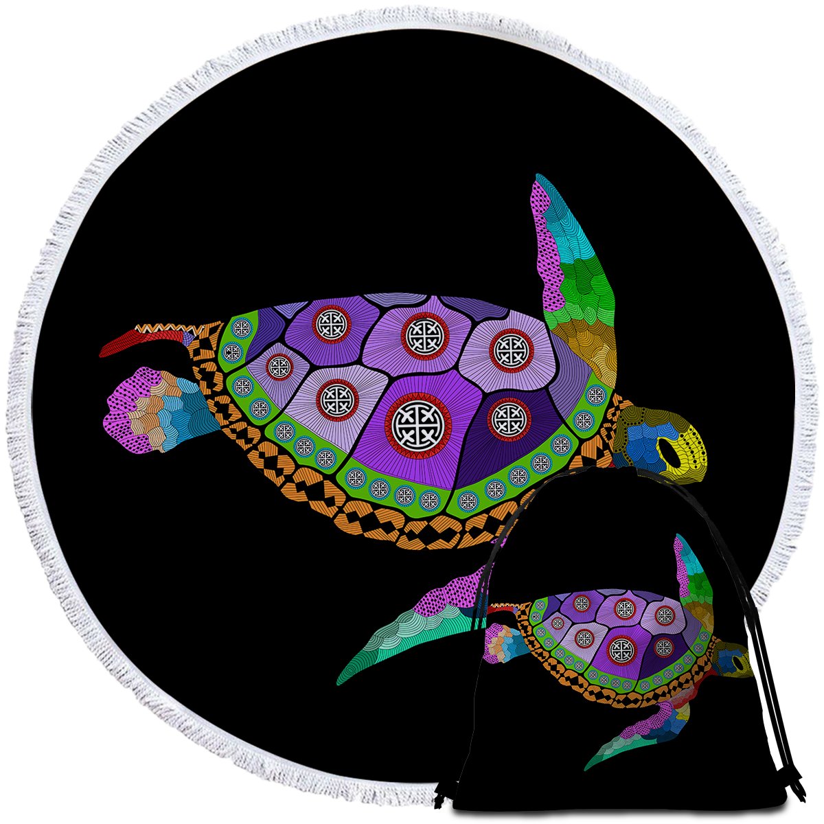 Free Spirit Turtle Towel + Backpack