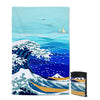 Great Wave Sand Free Towel