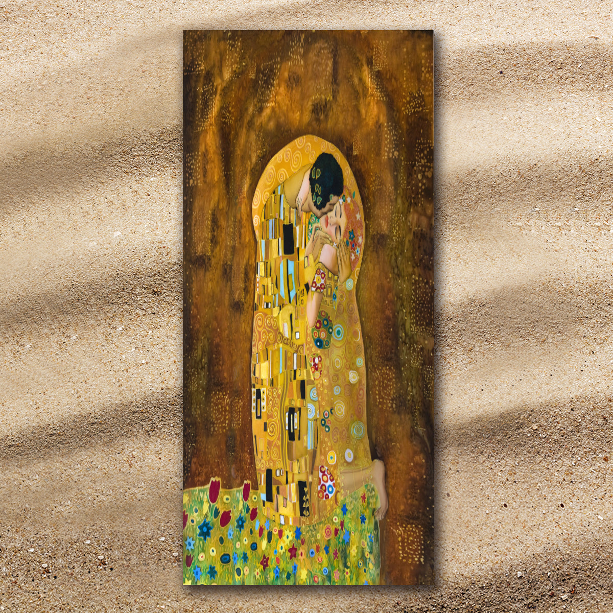 Gustav Klimt&#39;s The Kiss Extra Large Towel