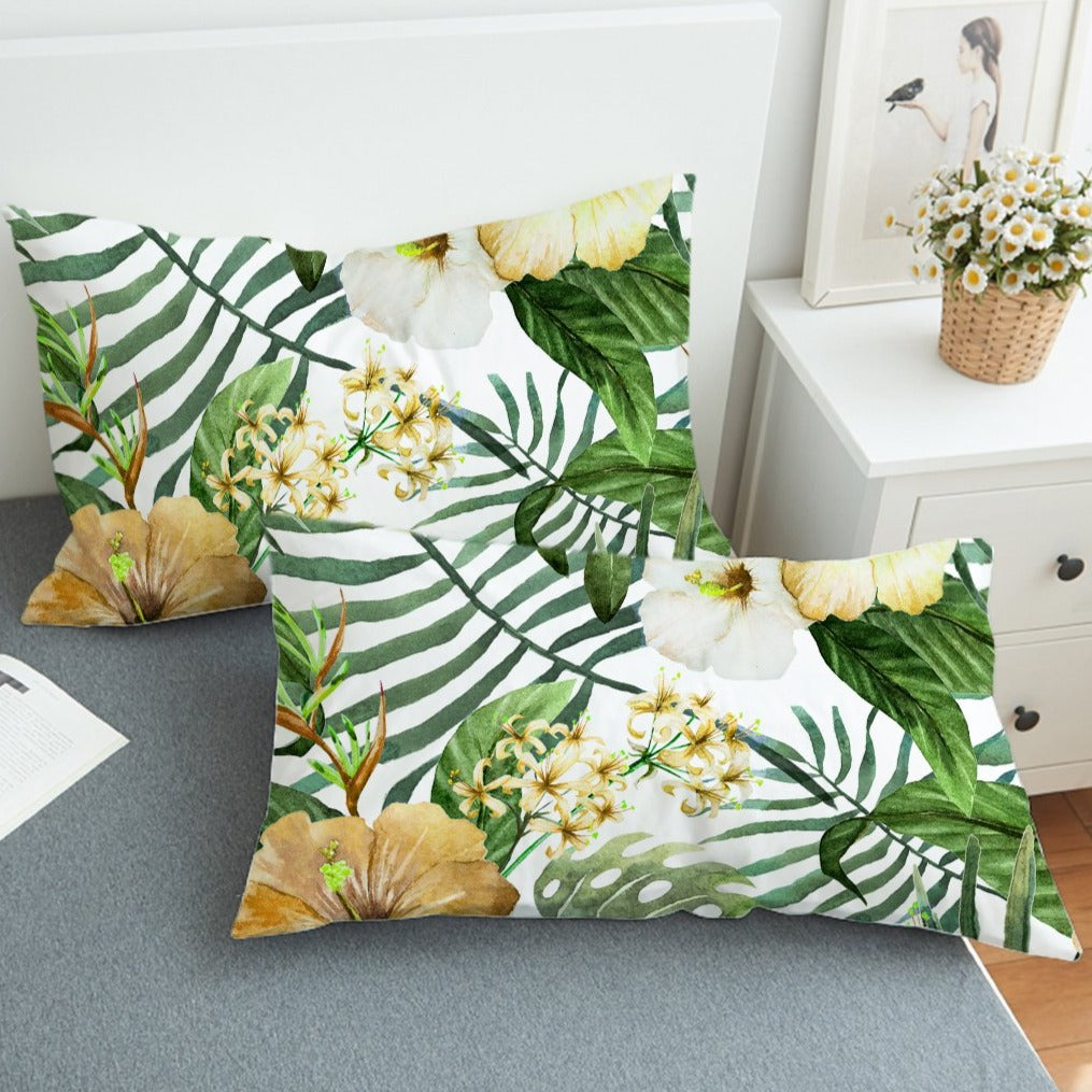 Hibiscus Tropics Pillow Sham
