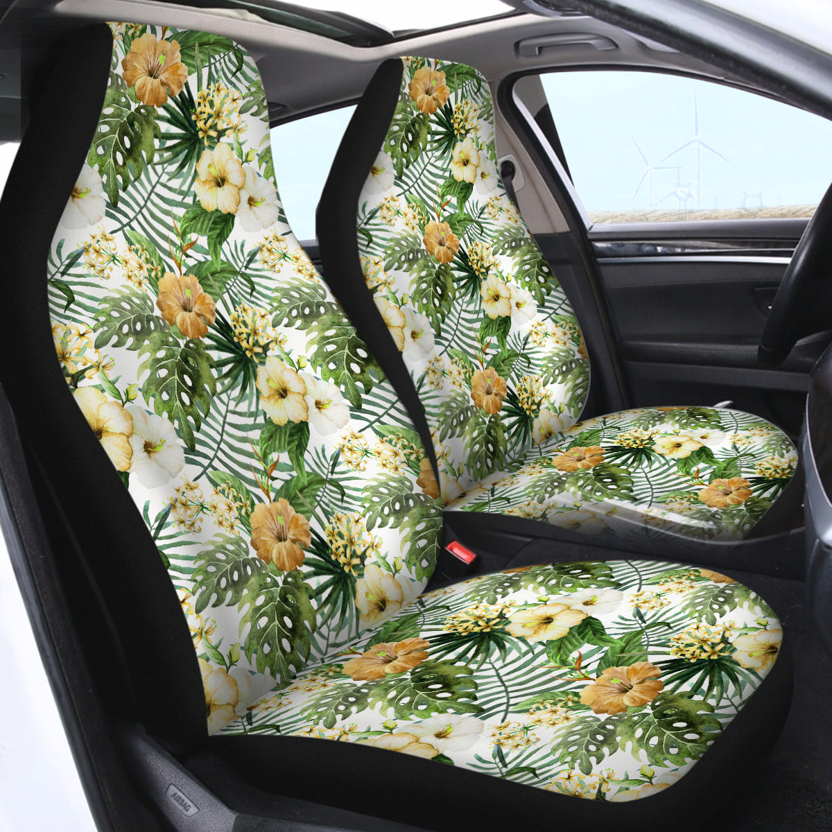 Hibiscus Tropics Car Seat Cover
