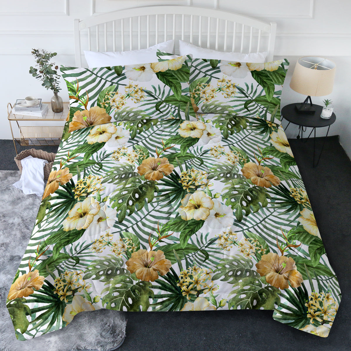 Hibiscus Tropics Comforter Set
