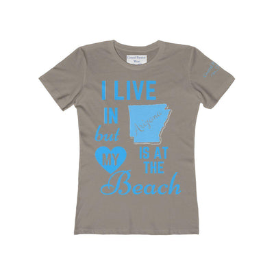 I Live In Arizona But My Heart Is At The Beach Shirt