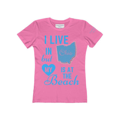 I Live In Ohio But My Heart Is at the Beach Shirt