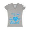 I Live In Ohio But My Heart Is at the Beach V-neck Shirt