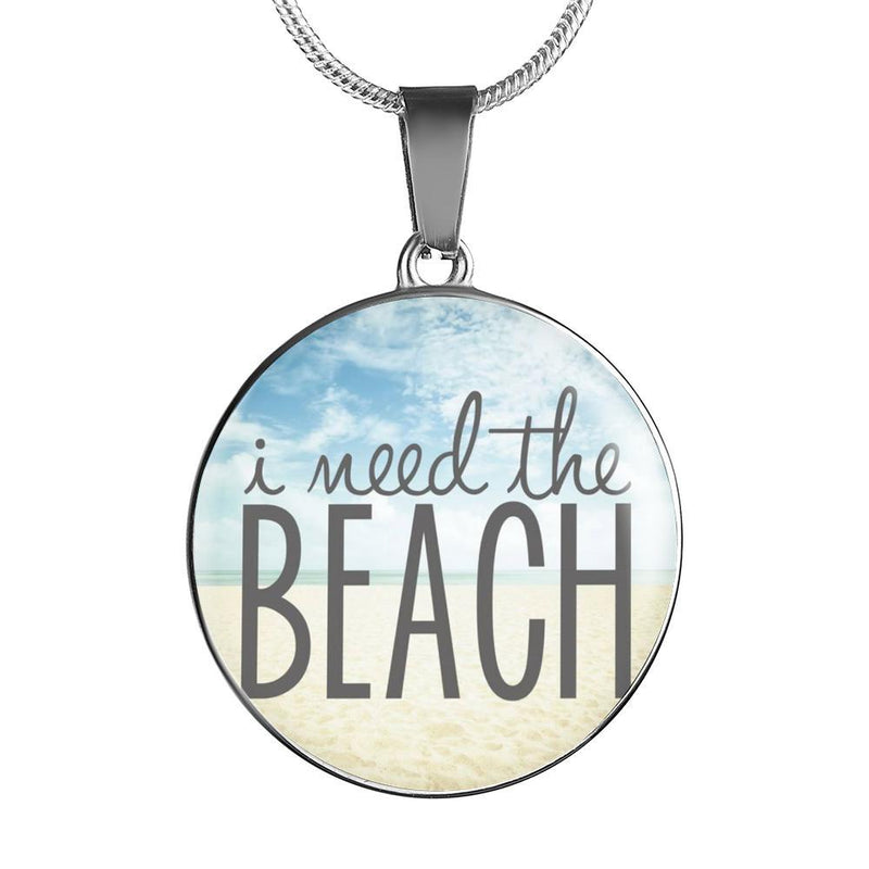 I Need The Beach Necklace