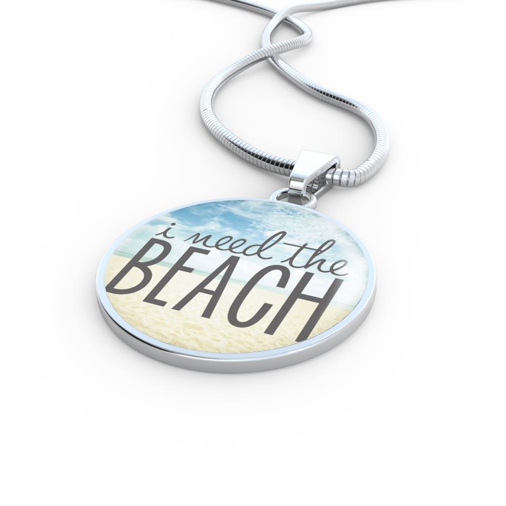 I Need The Beach Necklace