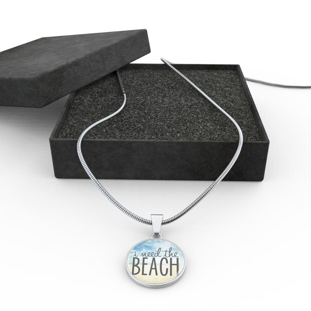 I Need The Beach Necklace
