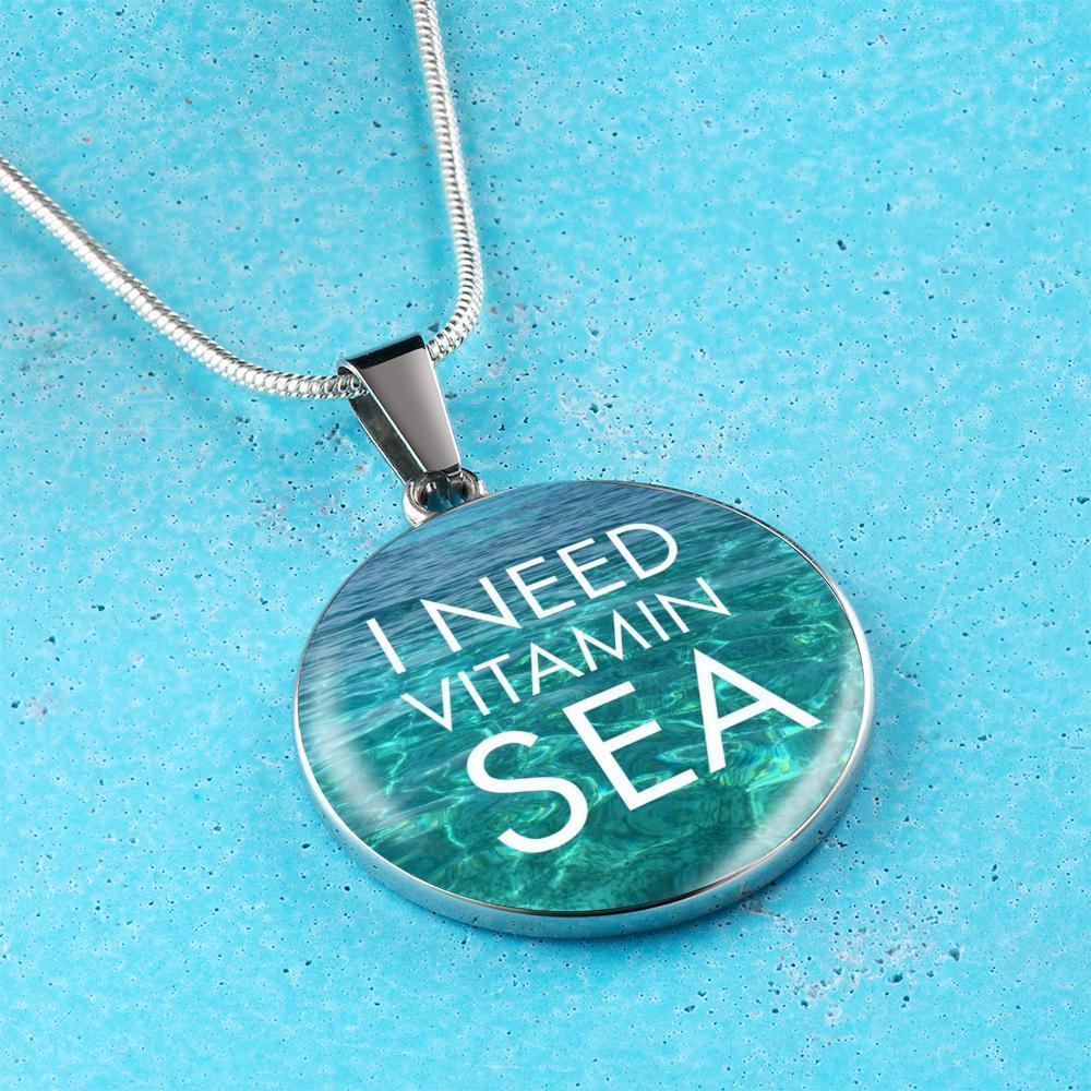I Need Vitamin Sea Necklace