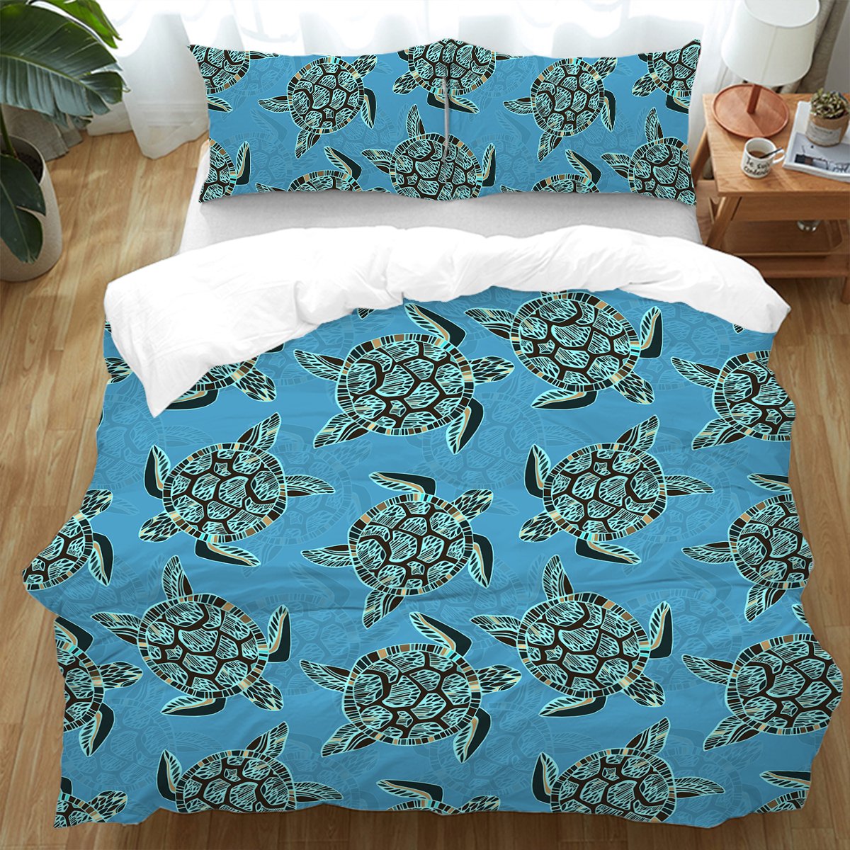 I Sea Turtles Bedding Set