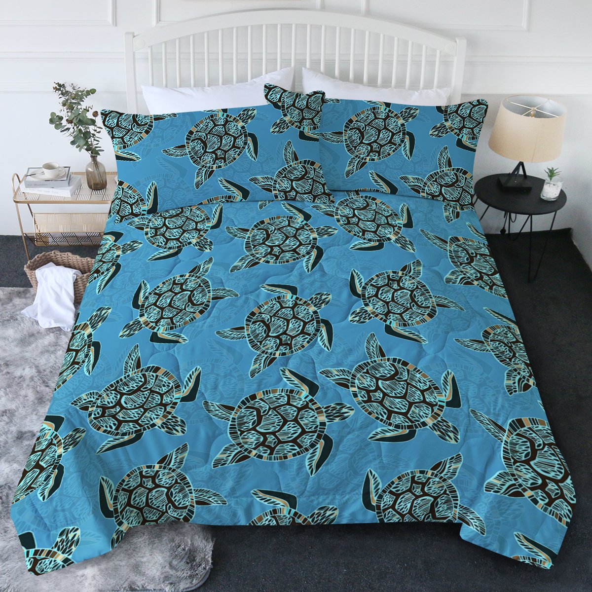I Sea Turtles Comforter Set