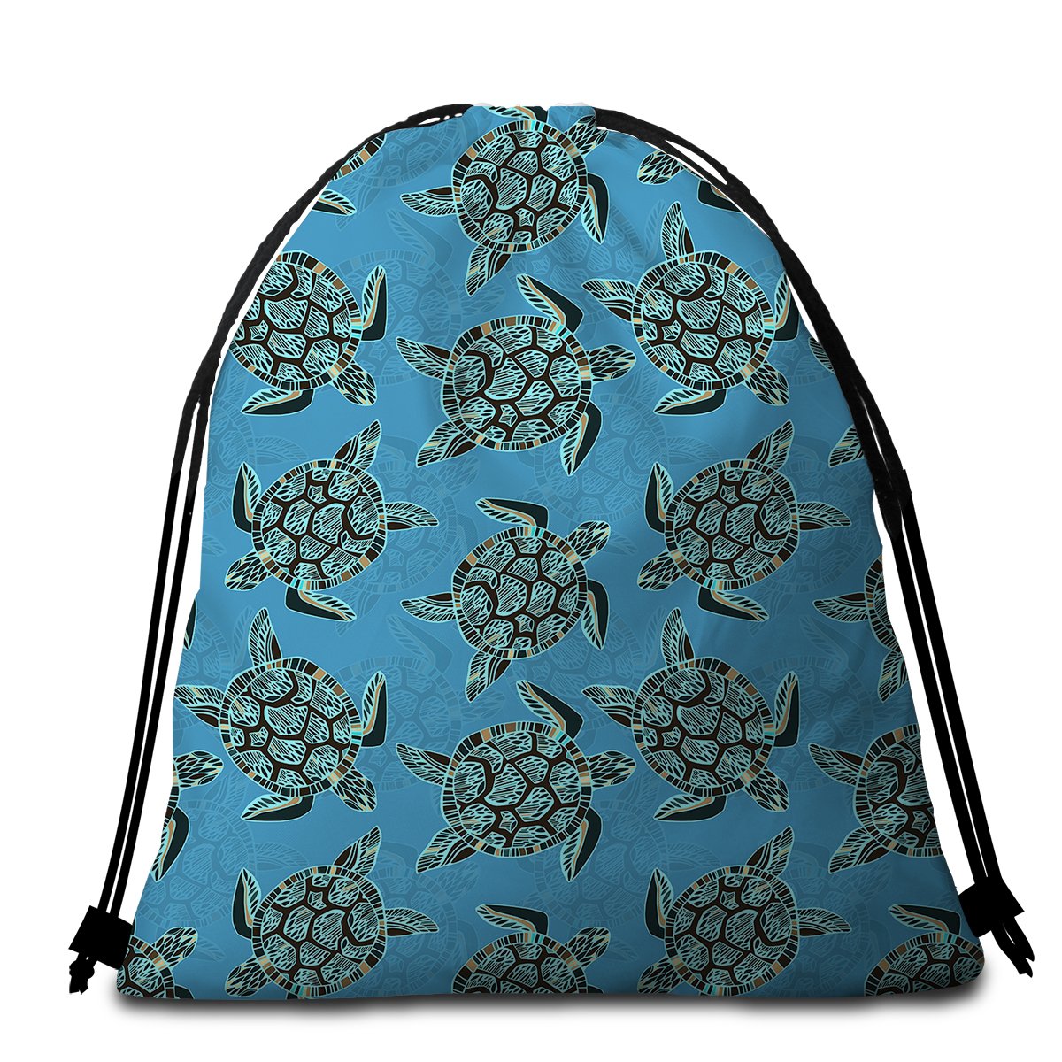 I Sea Turtles Towel + Backpack