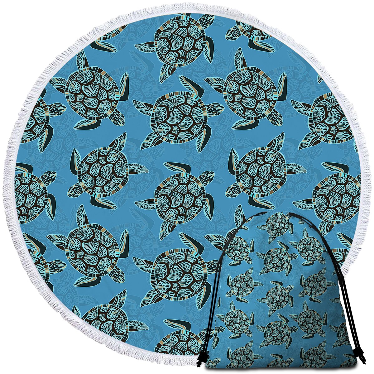 I Sea Turtles Towel + Backpack