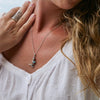 Sea Otter Necklace with Larimar