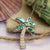Abalone Shell Palm Tree Necklace - Miami
