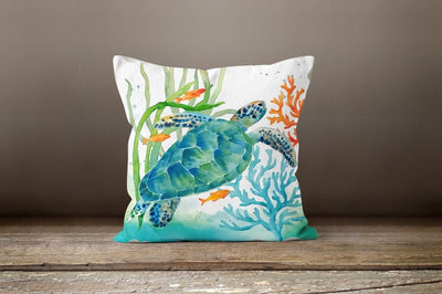 Sea Turtles Set of 4 Pillow Covers