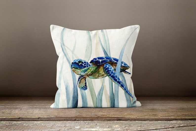 Sea Turtles Set of 4 Pillow Covers