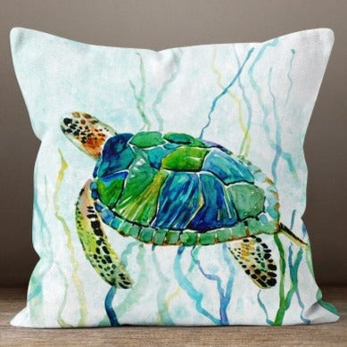 Sea Turtles Set of 4 Pillow Covers