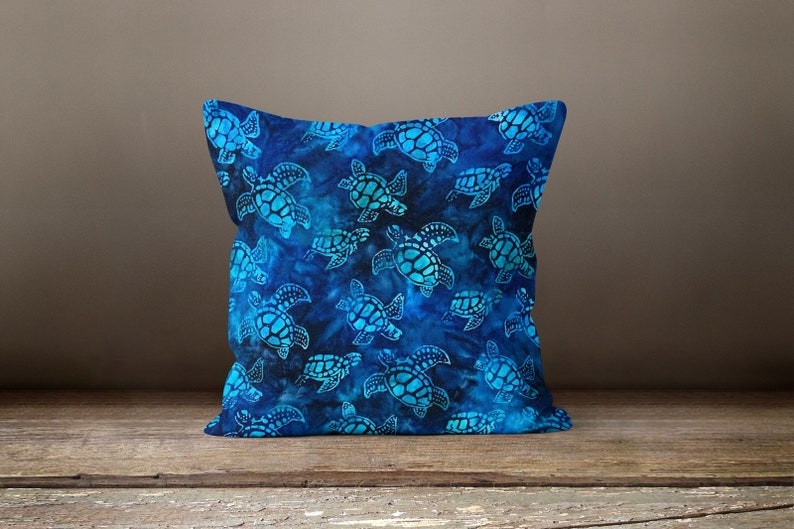 Sea Turtle Patterns Set of 4 Pillow Covers
