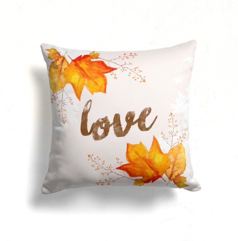Autumn Love Set of 4 Pillow Covers