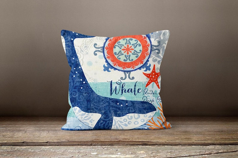 New Blue Ocean Set of 4 Pillow Covers