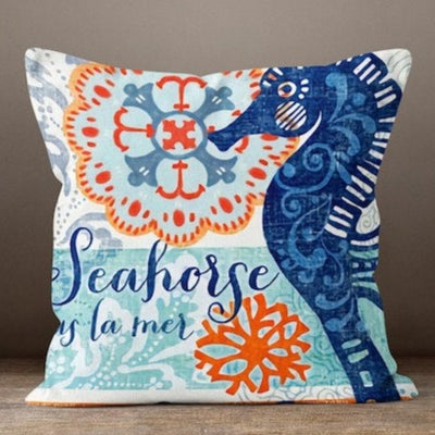 New Blue Ocean Set of 4 Pillow Covers