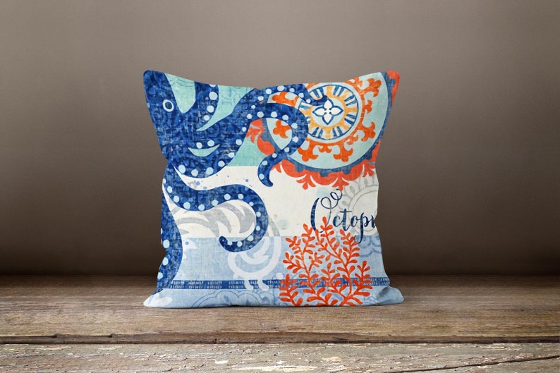 New Blue Ocean Set of 4 Pillow Covers