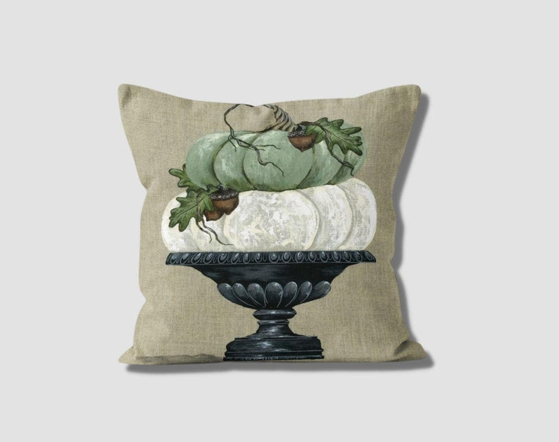 Spooky Pumpkin Set of 4 Pillow Covers