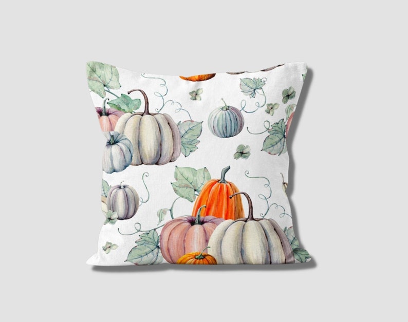 Fancy Dressed Pumpkin Set of 4 Pillow Covers