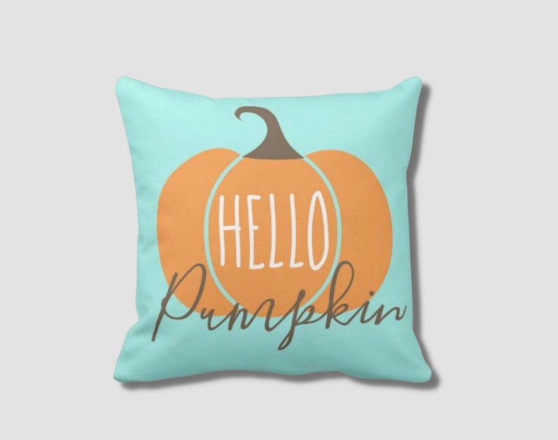 Hello Pumpkin Set of 4 Pillow Covers
