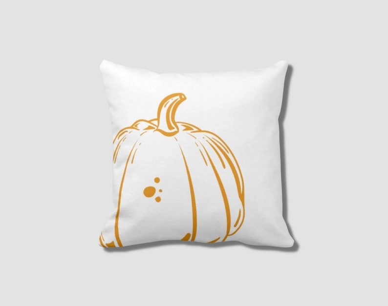Pumpkin Passion Set of 4 Pillow Covers