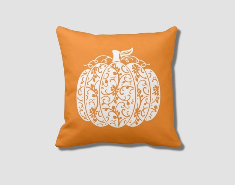 Pumpkin Passion Set of 4 Pillow Covers