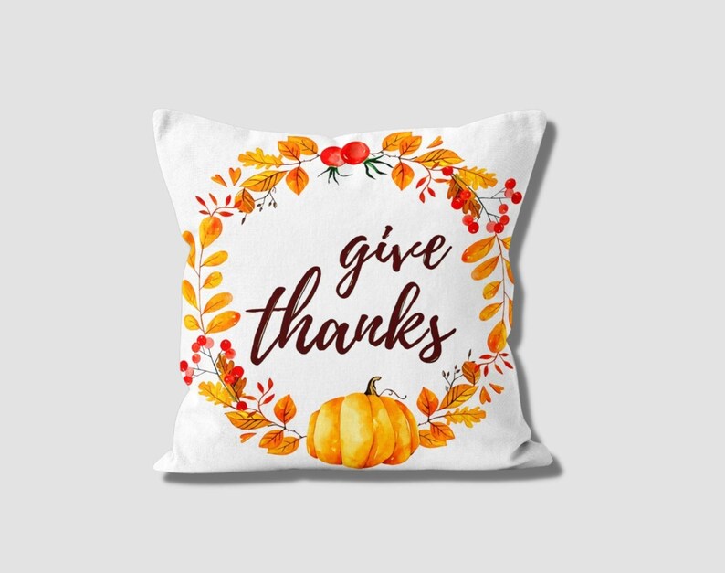 Fall Wreath Set of 4 Pillow Covers