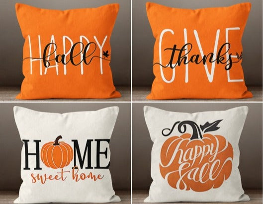 Home Sweet Home Set of 4 Pillow Covers
