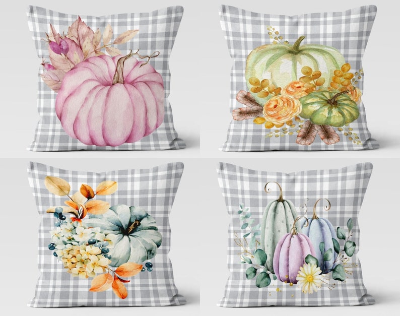 Coastal Fall Set of 4 Pillow Covers