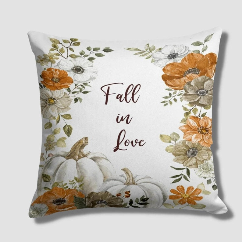 Fall in Love Set of 4 Pillow Covers