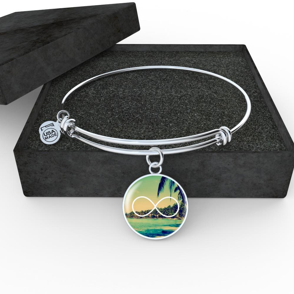 Infinity Bangle Bracelet