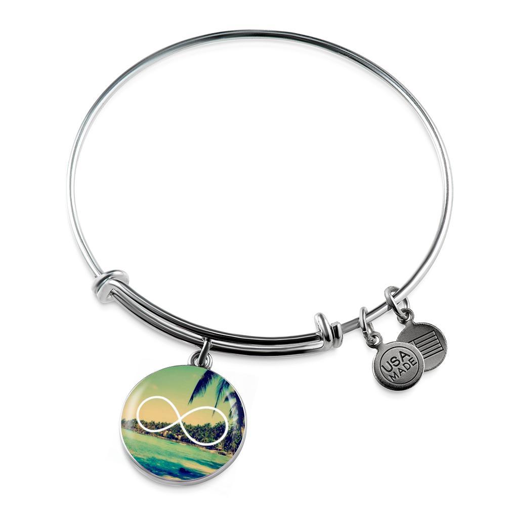 Infinity Bangle Bracelet