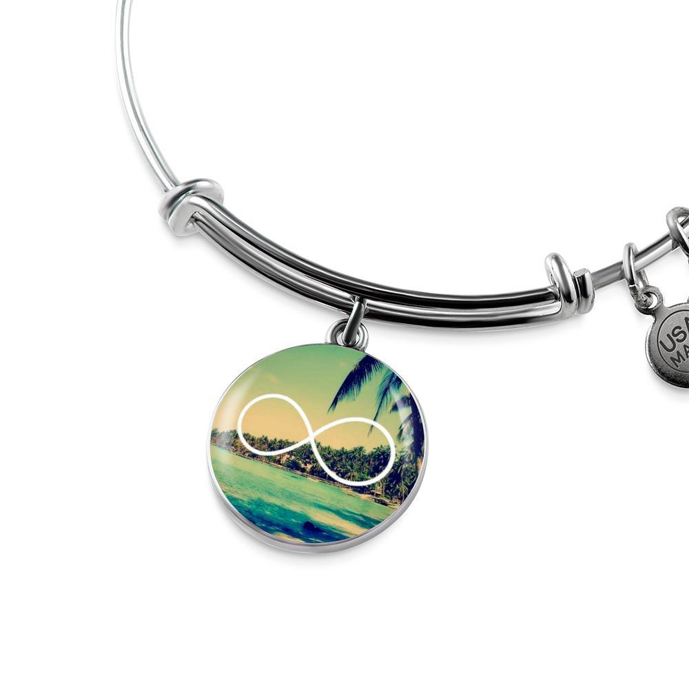 Infinity Bangle Bracelet