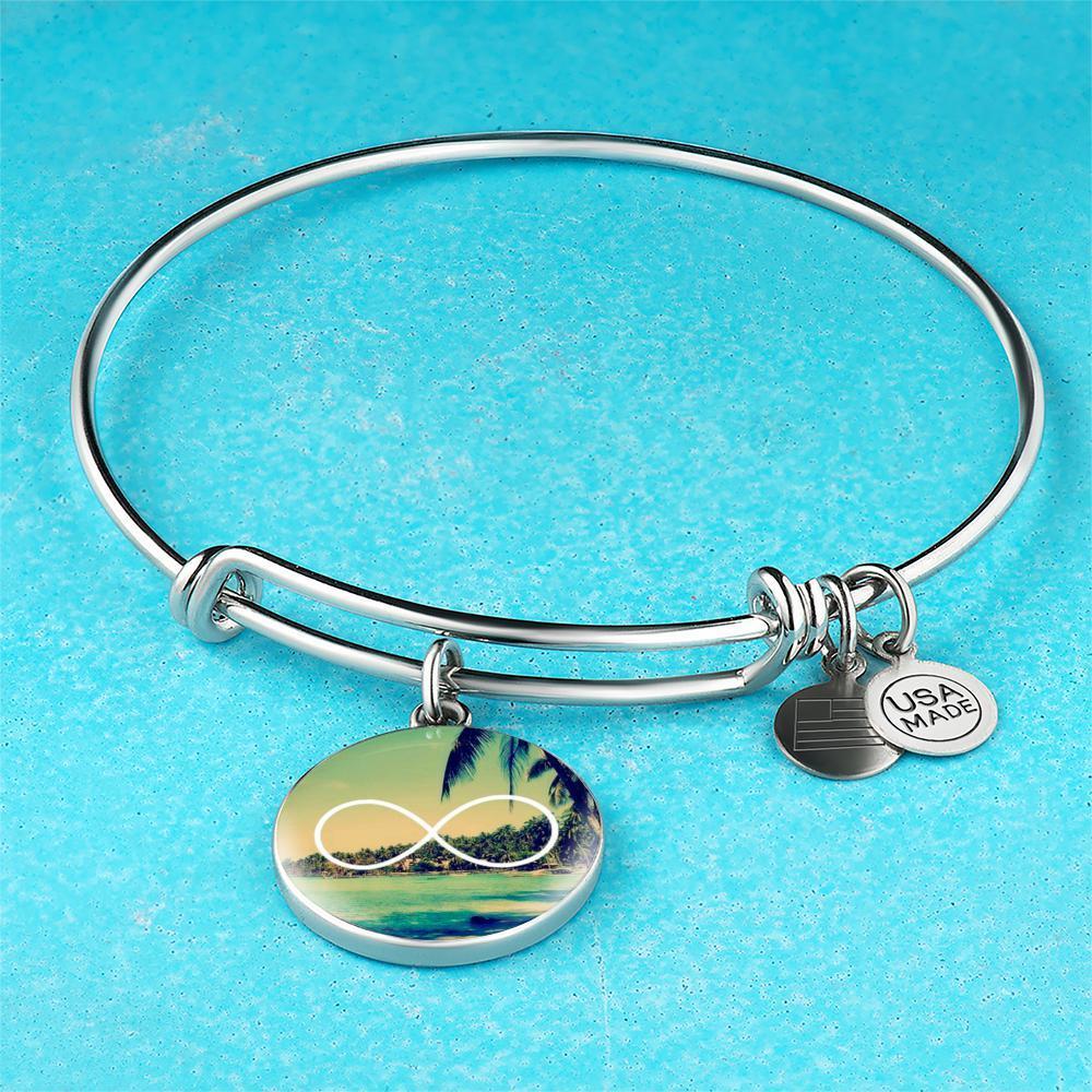 Infinity Bangle Bracelet