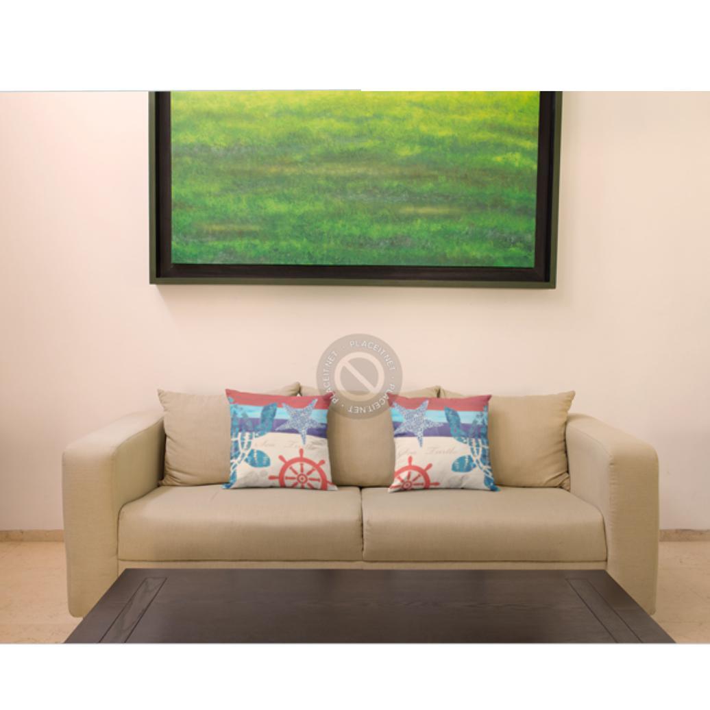 Into The Blue Sea Turtle Set Pillow Cover SALE!