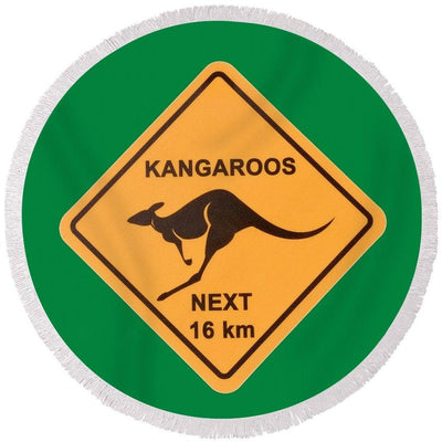 Kangaroos Road Sign - Baby Size 40"