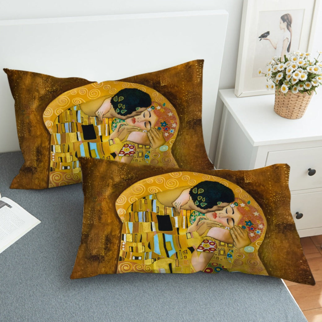 Gustav Klimt's The Kiss Pillow Sham