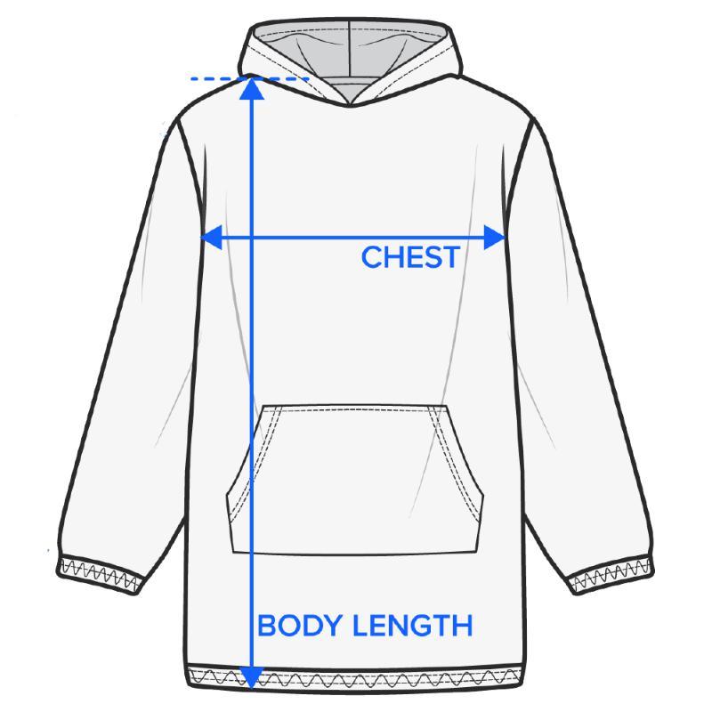 Kuta Beach Wearable Blanket Hoodie