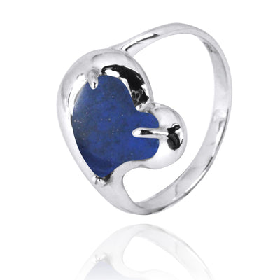 Lapis Lazuli Cocktail Ring