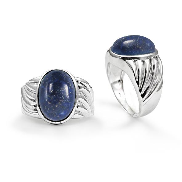 Lapis Lazuli Cocktail Ring