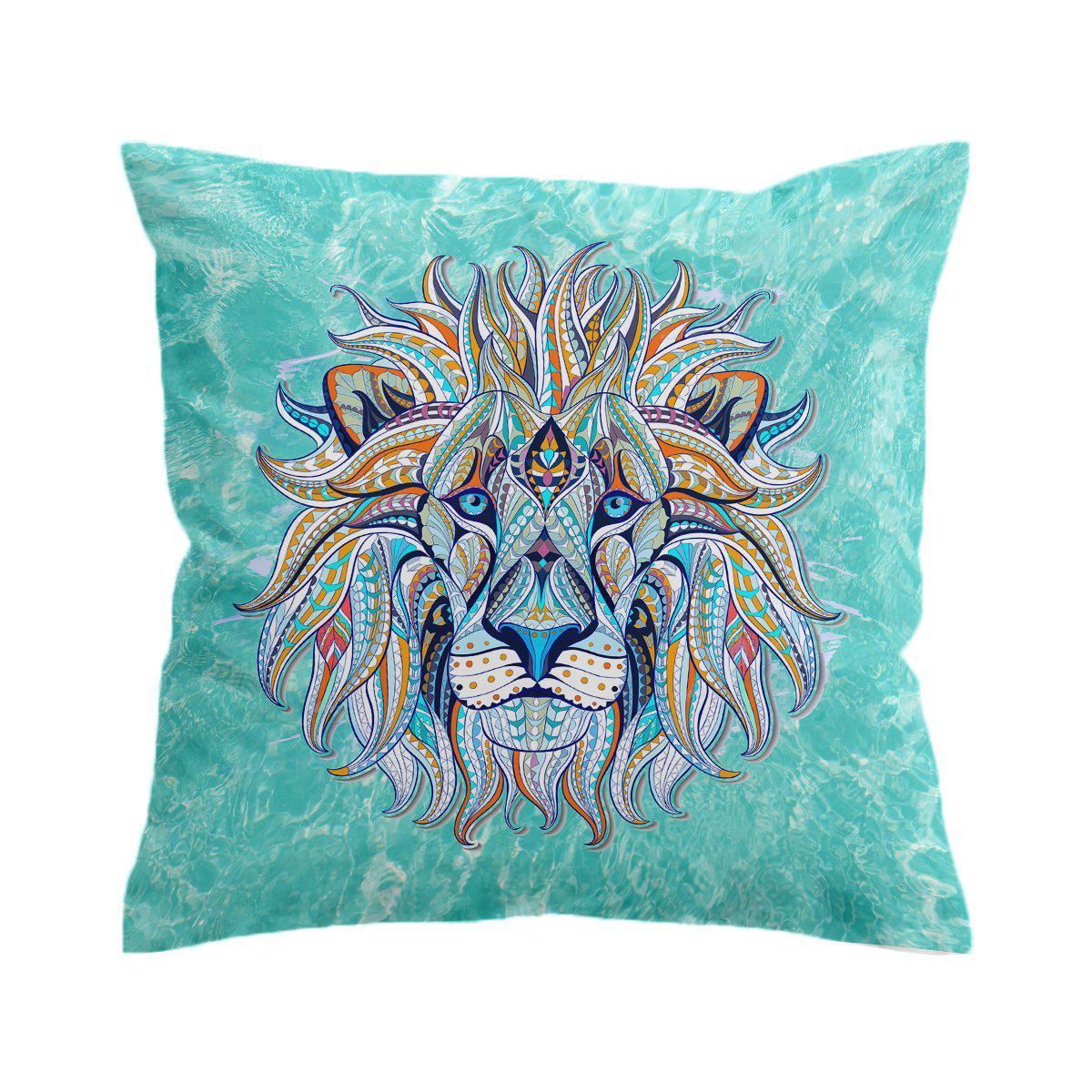 Lazy Leo Pillow Cover