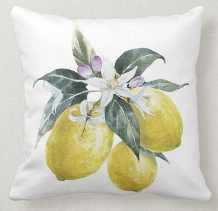 Lemons Pillow Cover